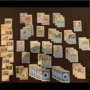 Blastoise 60 card Pokémon battle deck.
